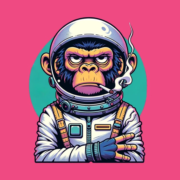 Space Chimp by Spagoo