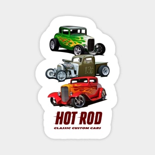 Hot Rods Magnet