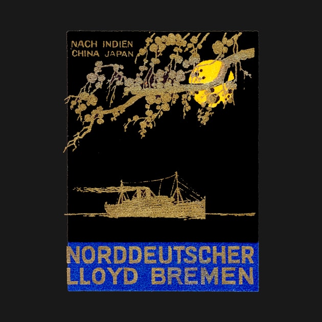 1920 North German Lloyd Ocean Liner by historicimage