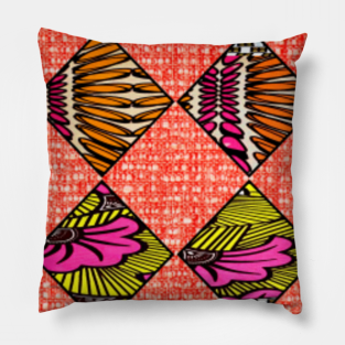 African Print Fabric Pillows Teepublic
