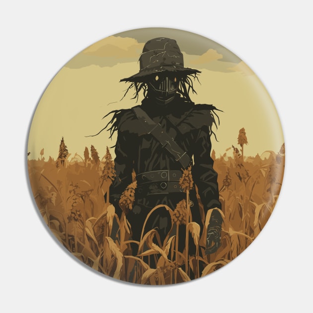 Scarecrow Pin by Ray Crimson