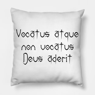 God is present Pillow