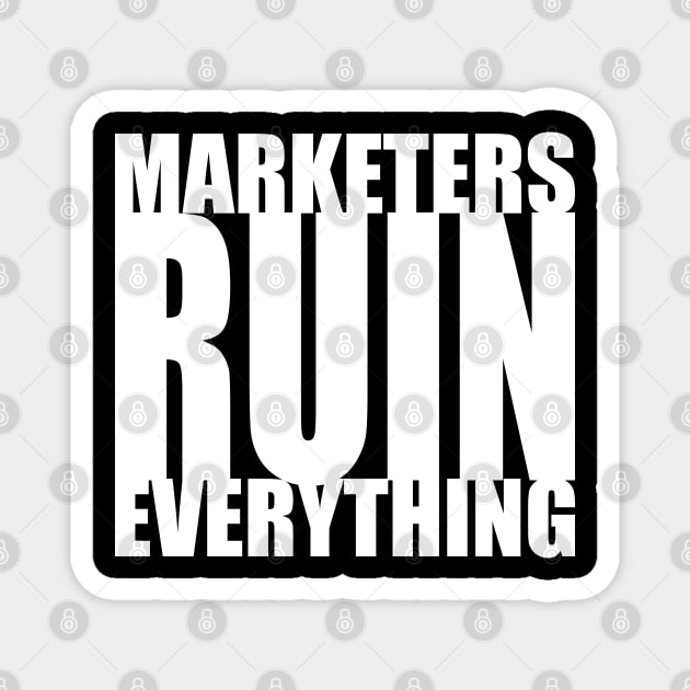 Marketers ruin everything Magnet by AyeletFleming