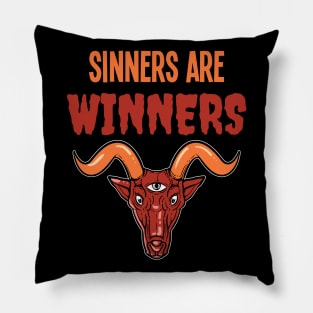 Sinners are Winners - For the dark side Pillow