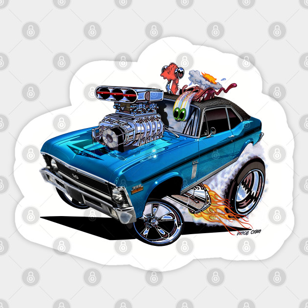 SUPER Nova 1970 Chevy Nova SS - 1970 - Sticker | TeePublic