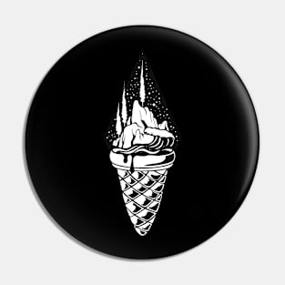 melting cone island Pin