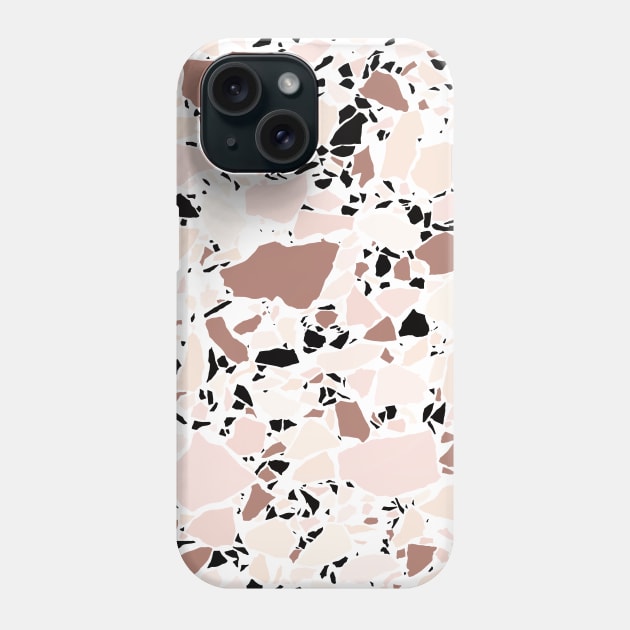 Terrazzo Texture II. Phone Case by matise