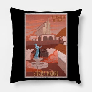 sierra madre pacific ocean Pillow