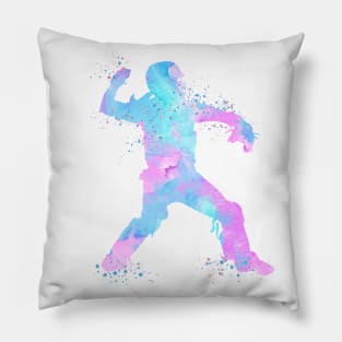 Girl Softball Catcher Player Sport Gift Pillow