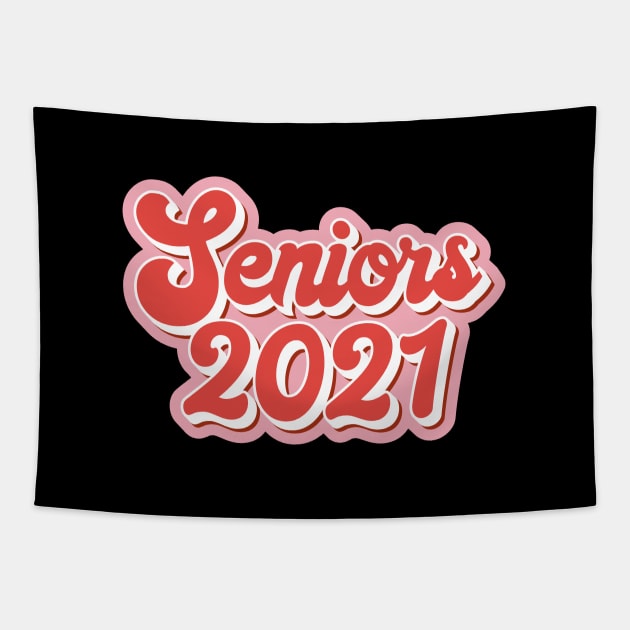 Seniors 2021 Tapestry by RetroDesign