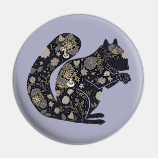 Garden Squirrel Pin