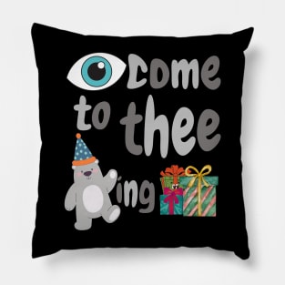 I Come To Thee Bearing Gifts Pillow