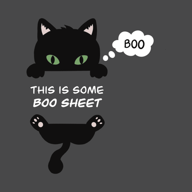 This is some BOO sheet - Halloween Cat by Ivanapcm