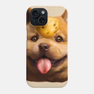 Potato Dog Face Phone Case