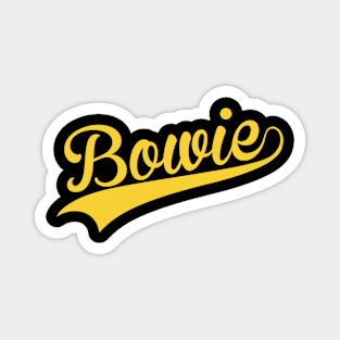 Bowie Middle name or Family name Magnet