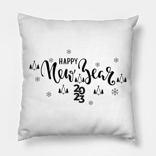 Christmas tree New year design Pillow