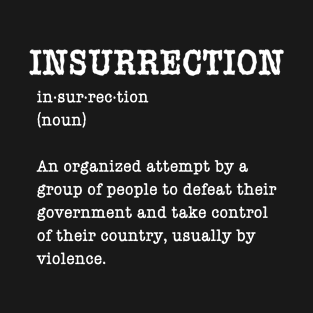 INSURRECTION  DEFINITION OF INSURRECTION T-Shirt