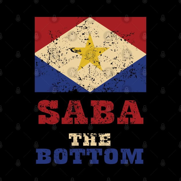 Flag of Saba by KewaleeTee