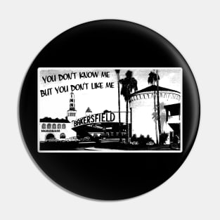 Bakersfield Pin