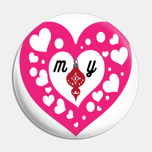 HEART ART Pin