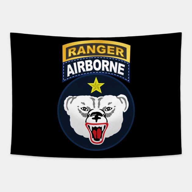 Artic Airborne Ranger w Ranger Tab X 300 Tapestry by twix123844