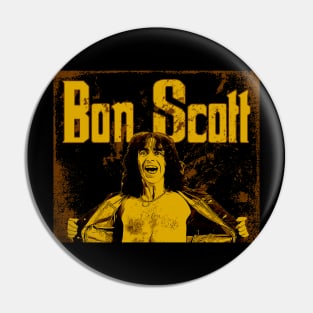 Bon scott \ Classic Rock Pin