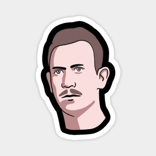 John Steinbeck Portrait Magnet