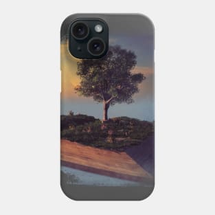 fantasy fairy tale tree and flowers Phone Case