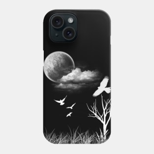 the silence of the night Phone Case