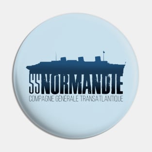 SS Normandie Pin