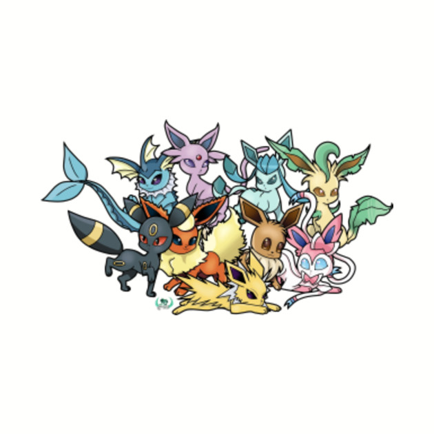 Chibi Eeveelutions - Pokemon - Tank Top | TeePublic