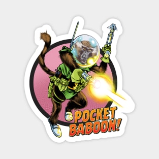 POCKET BABOON! Magnet