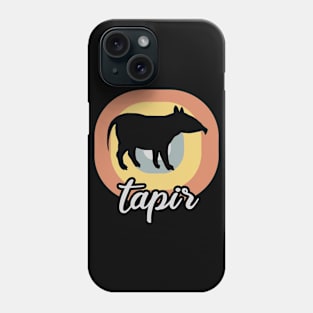 lässiger Tapir Design Liebe Fan Flachlandtapir Phone Case