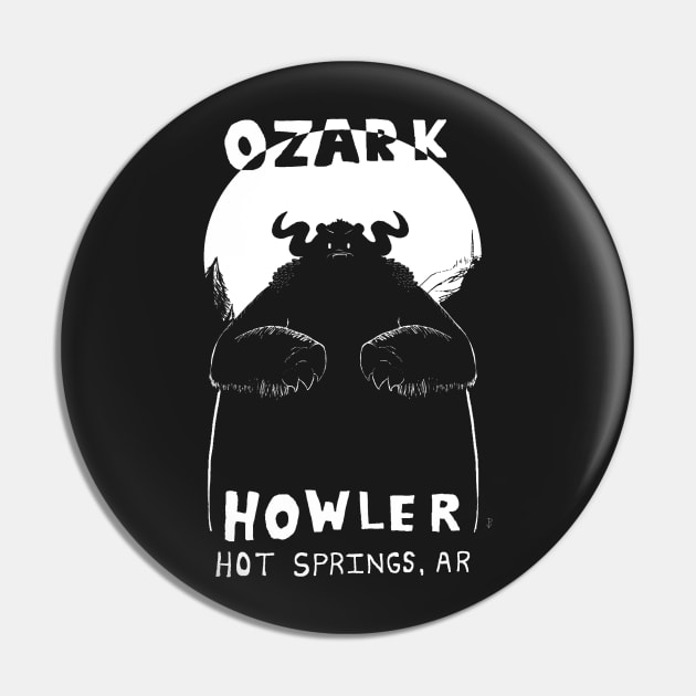 Ozark Howler Pin by ArtEnceladus