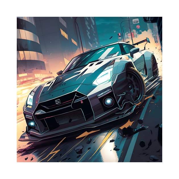 GTR Japan Print by SynchroDesign