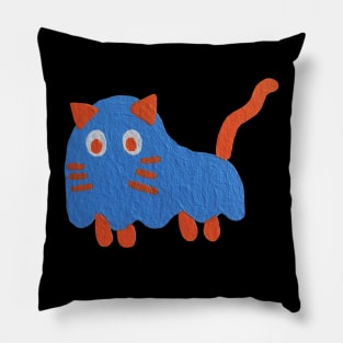 Boo ghost, Cat halloween Pillow