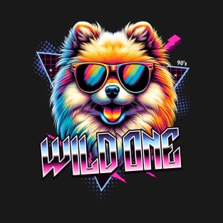 Wild One Pomeranian Dog T-Shirt