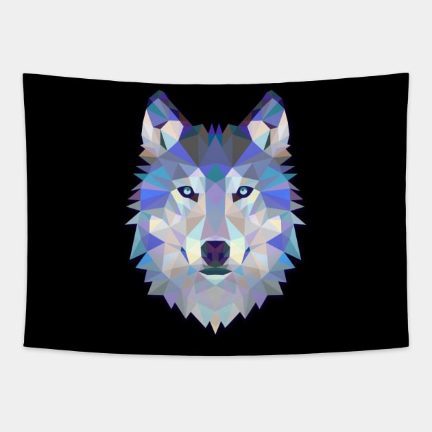 Wolf Artwork Tapestry by Utopia Shop