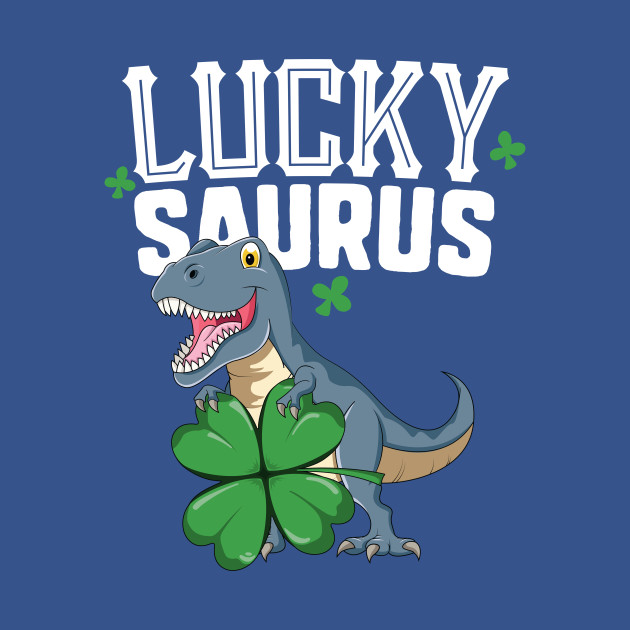 Disover Lucky Saurus T Rex St Patricks Day T-Shirt Pat Trex Kids - Kids T Rex - T-Shirt