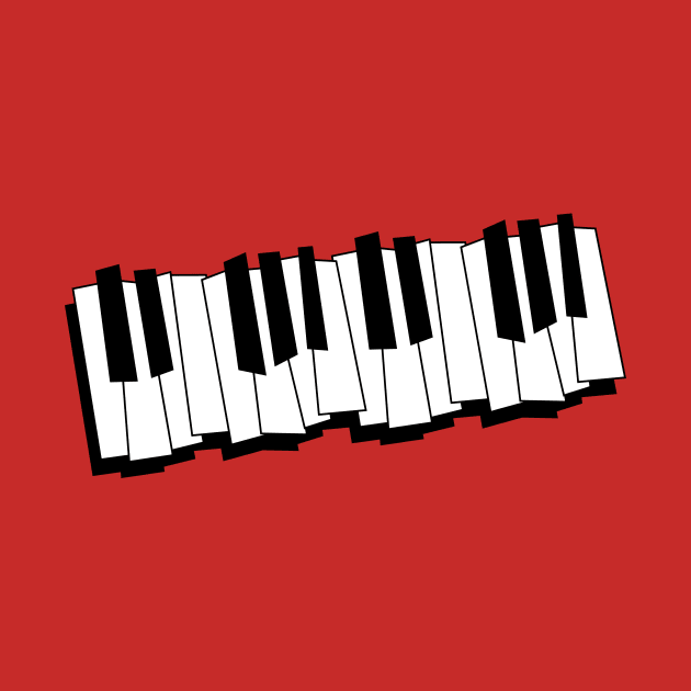 Piano Keys by HelenDesigns