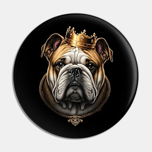 King Bulldog Pin