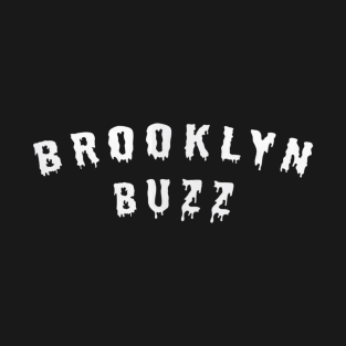 Brooklyn Buzz White Logo T-Shirt