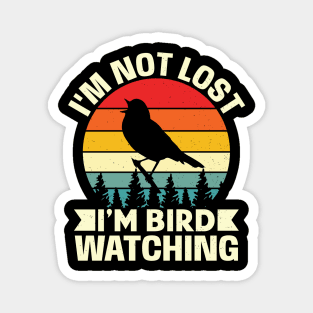 Cool Bird Watching Design For Men Women Bird Watcher Birder Magnet