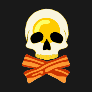 Egg and Bacon Skull T-Shirt