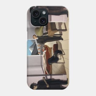 The Menaced Assassin, René Magritte, Oil on Canvas, René Magritte, 1927. Phone Case