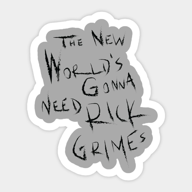  The Walking Dead New World Needs Rick Grimes T-Shirt