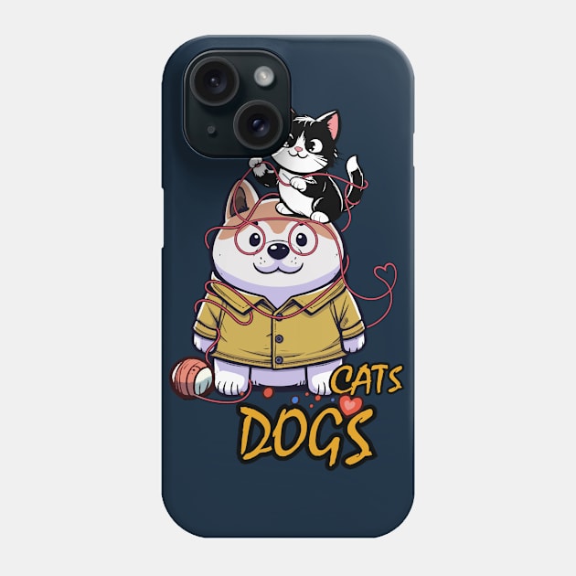 Dog Days Are Over Phone Case by Deep Box