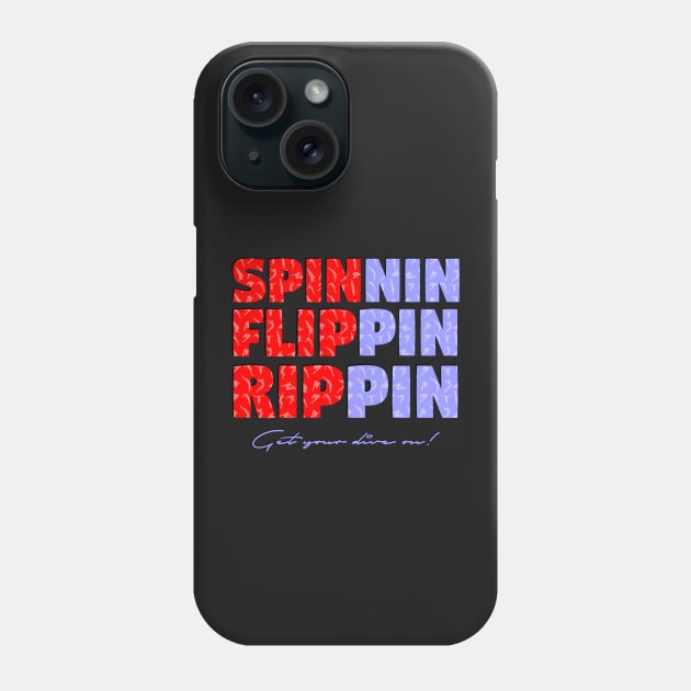 Diving - SPIN FLIP RIP - Get your dive on! Phone Case by GR8DZINE