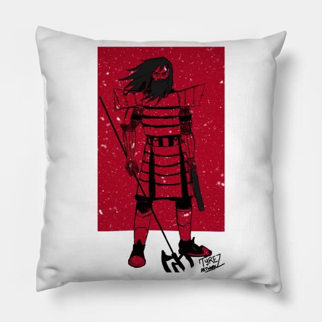 Samurai Jack S5 Pillow by TyrezArtworks
