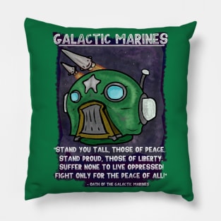 Galactic Marines Pillow